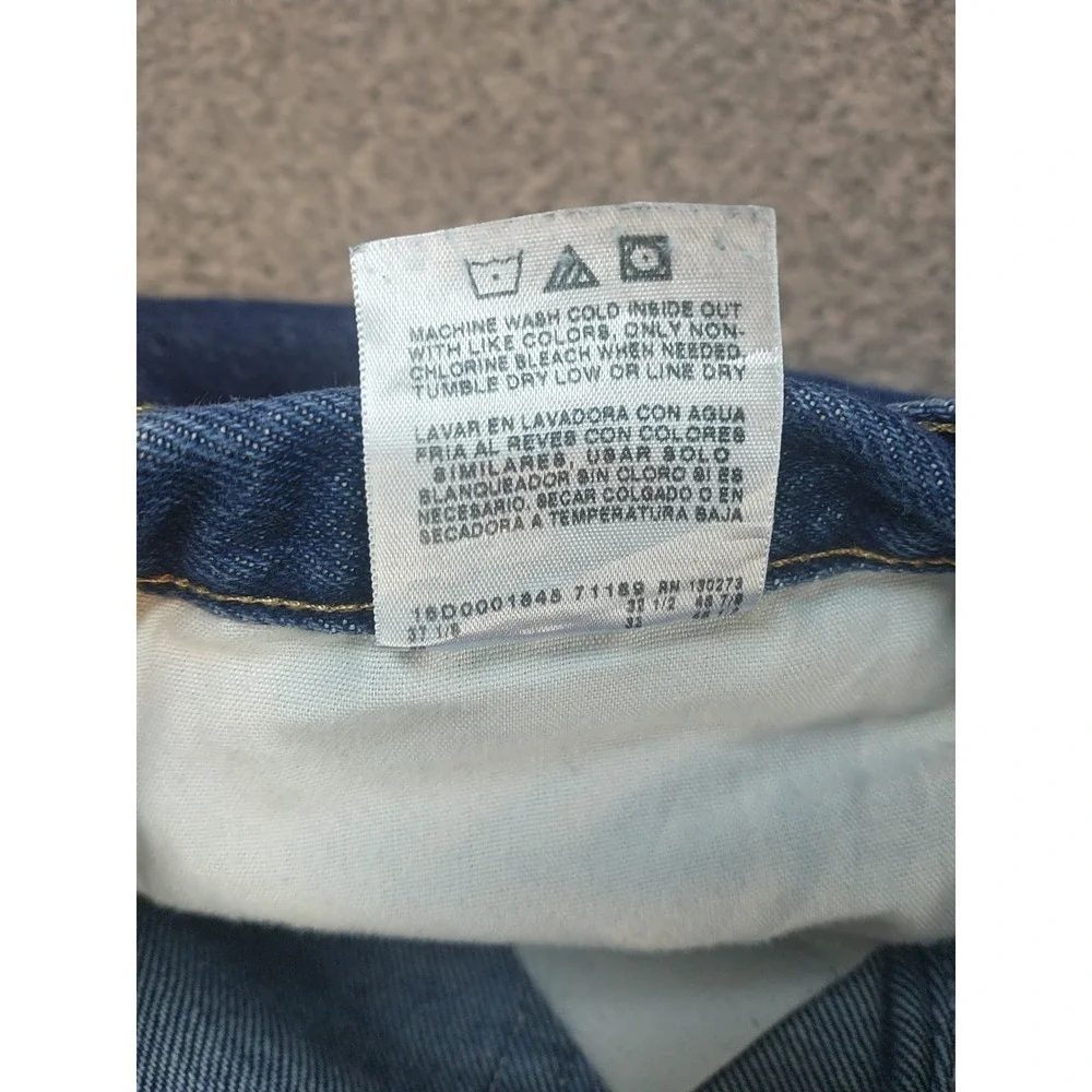 Wrangler Regular Fit Blue Jeans Mens 34x32 Medium Wash Denim 965T1MR Mexico
